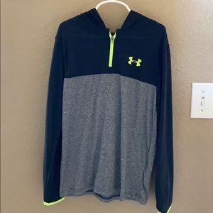 Boys light weight hooded shirt